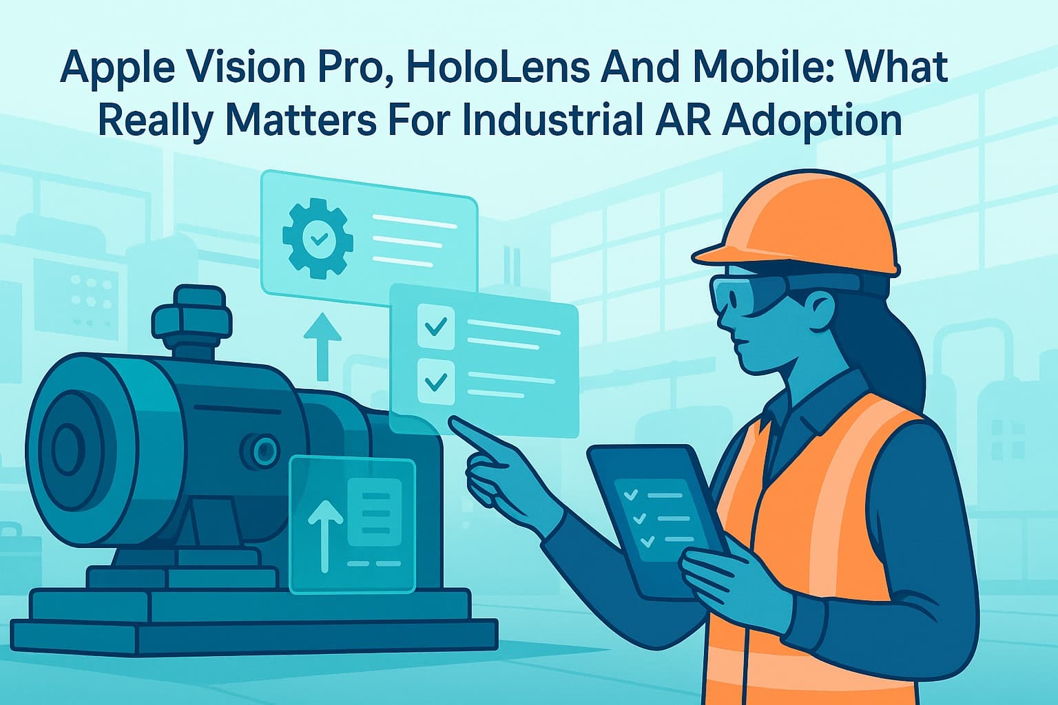 Apple Vision Pro, HoloLens and mobile: what really matters for industrial AR adoption