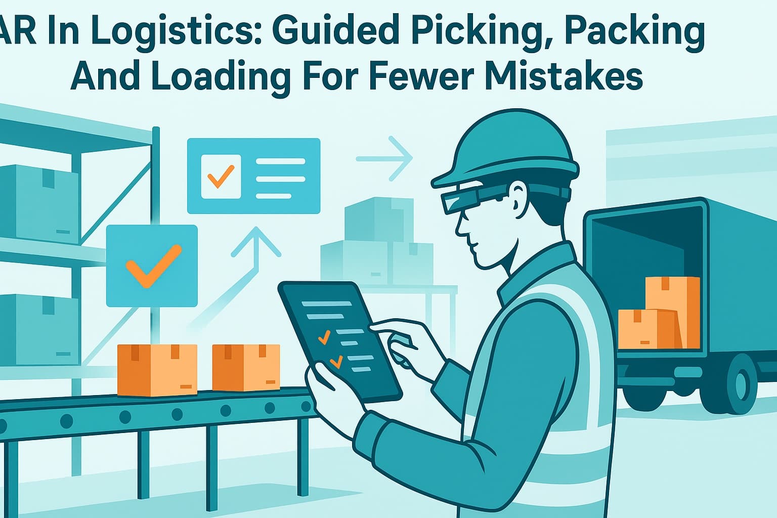AR in logistics: guided picking, packing and loading for fewer mistakes