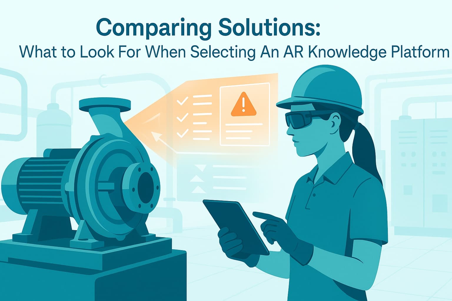 Comparing solutions: what to look for when selecting an AR knowledge platform