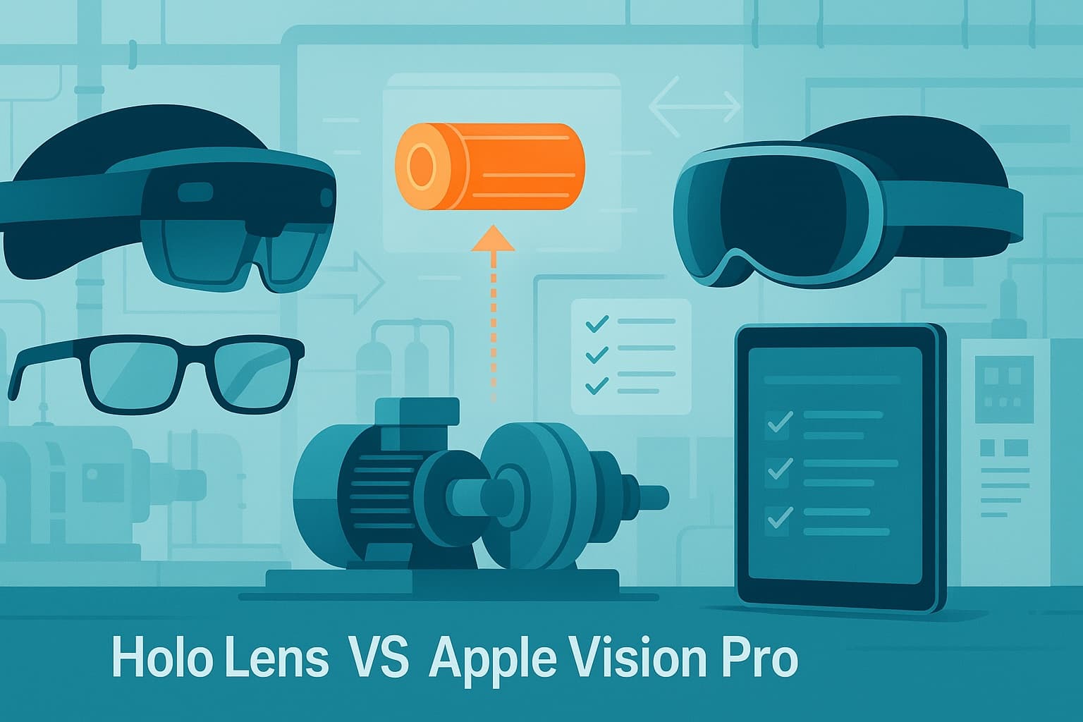 HoloLens vs Apple Vision Pro, glasses, tablet or mobile: which AR device is best for industrial guidance?