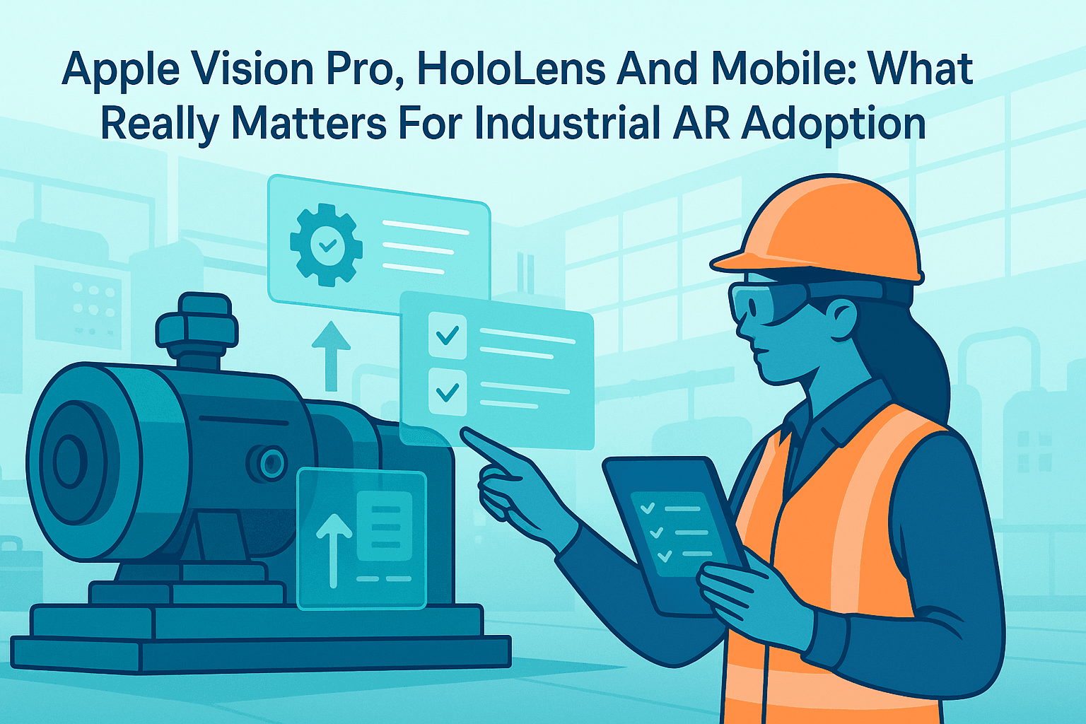 Apple Vision Pro, HoloLens and mobile: what really matters for industrial AR adoption