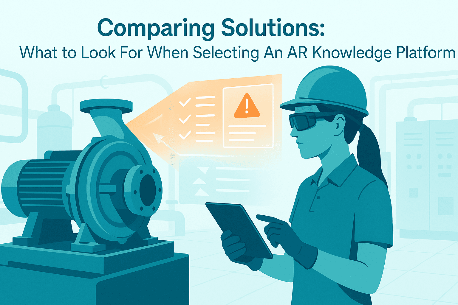 Comparing solutions: what to look for when selecting an AR knowledge platform