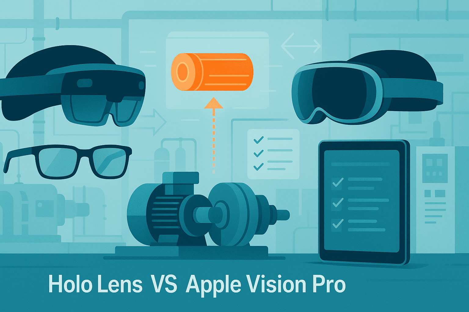 HoloLens vs Apple Vision Pro, glasses, tablet or mobile: which AR device is best for industrial guidance?