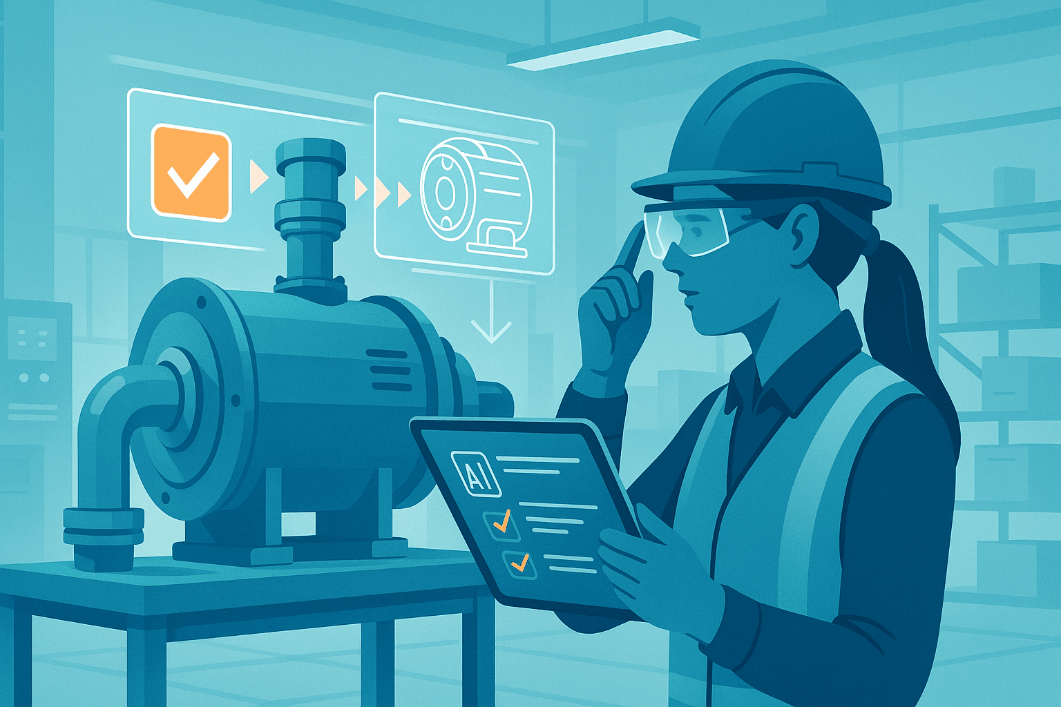 How AR supported work changes the role of team leaders and trainers