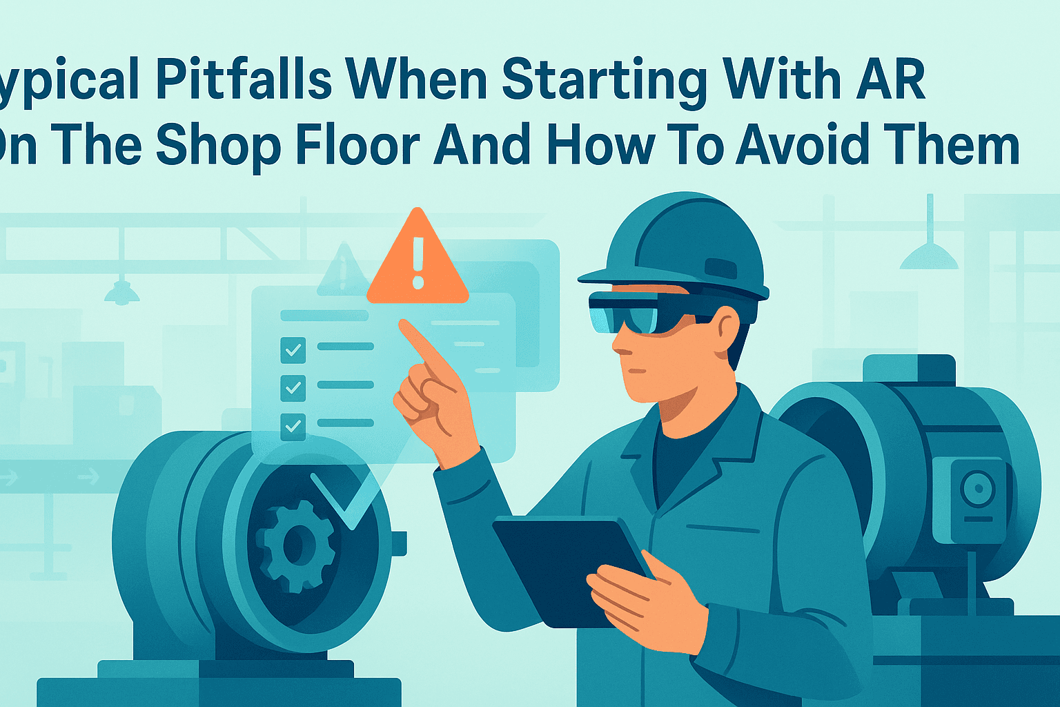 Typical pitfalls when starting with AR on the shop floor and how to avoid them