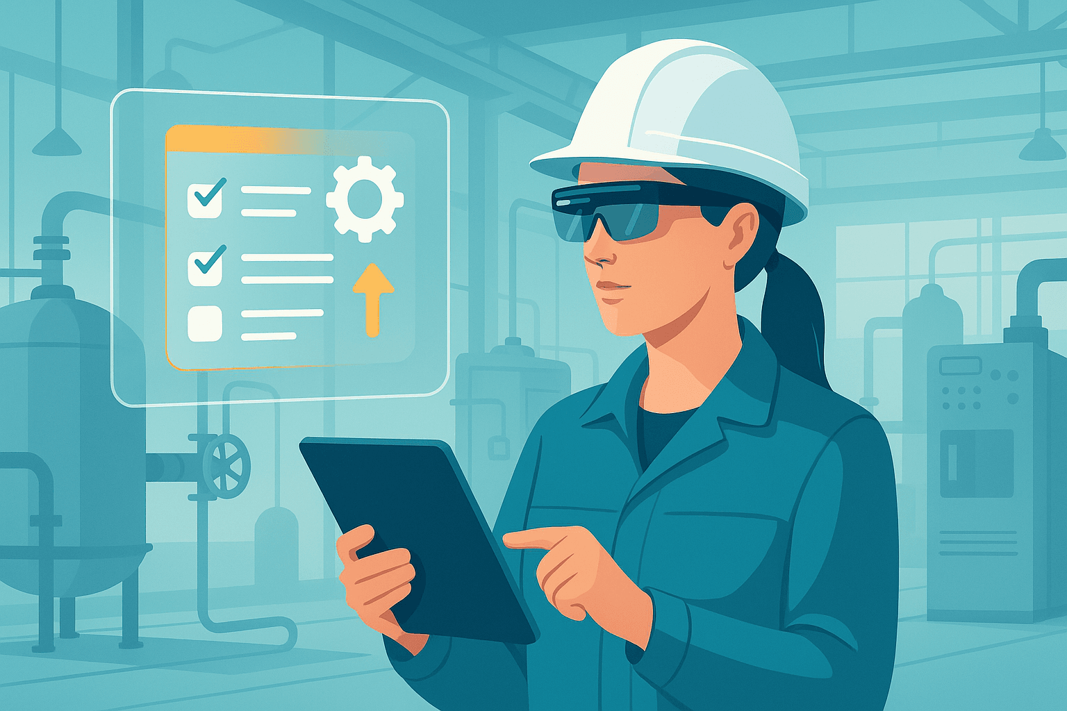 Using AR work instructions to standardise rare or high risk procedures