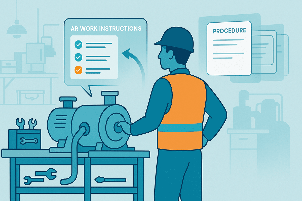 Overview of AI and AR–guided work instructions use cases for smarter, safer, faster work